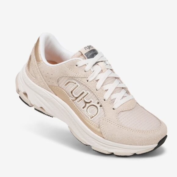 NEW RYKA Suede Wide Width Devoxmax Classic Walking Sneakers  for women 825 4m2 - Picture 6 of 9